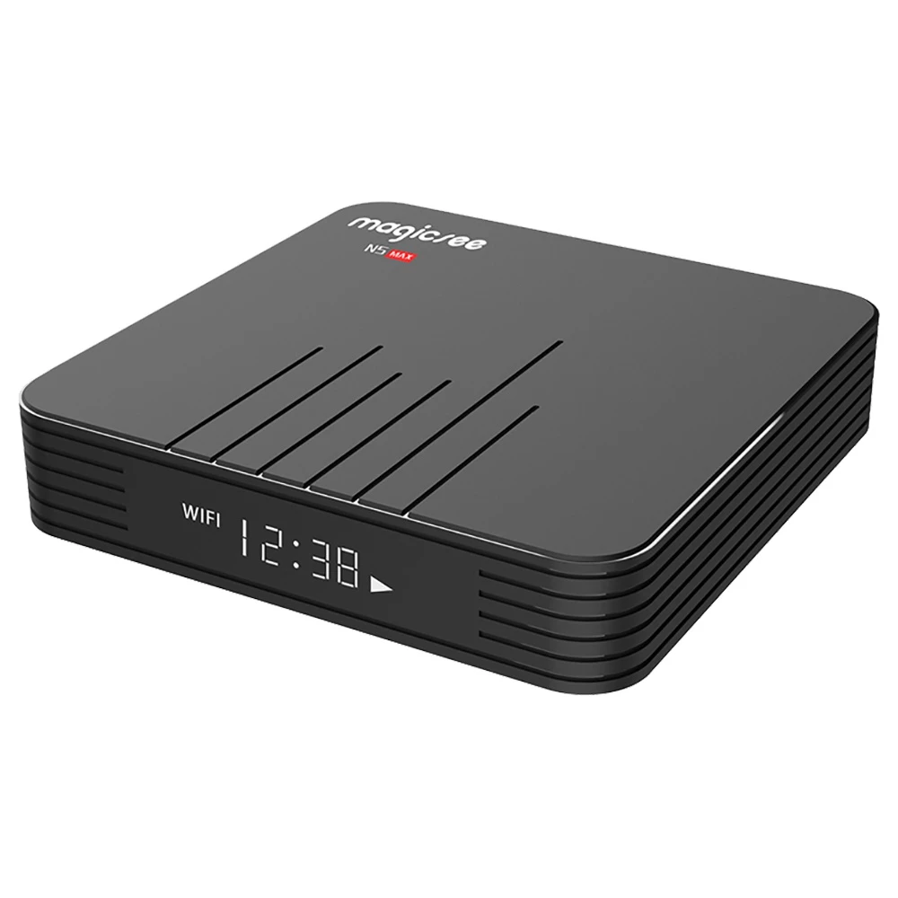 MAGICSEE N5 MAX Amlogic S905X3 Android 9.0 8K Video Decode TV BOX 4GB/32GB 100Mbps LAN HDMI2.1 2.4G+5G WIFI Bluetooth USB3.0 - Image 2