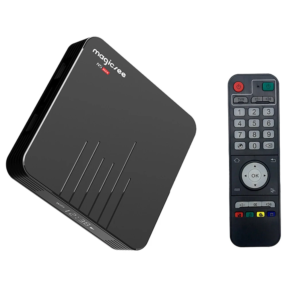 MAGICSEE N5 MAX Amlogic S905X3 Android 9.0 8K Video Decode TV BOX 4GB/32GB 100Mbps LAN HDMI2.1 2.4G+5G WIFI Bluetooth USB3.0 - Image 6