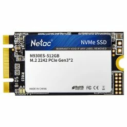 Netac N930ES NVMe M.2 512GB SSD Internal Solid State Drive Reading Speed 2000MB/s
