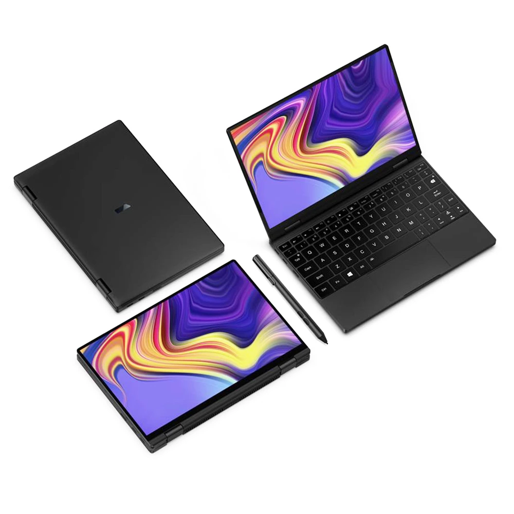 One Netbook 4S Mini Laptop Intel Core I3-1210U Processor, 16GB LPRRD5 512GB ROM 10.1'' 2.5K LTPS Full Display Black - EU Plug - Image 2