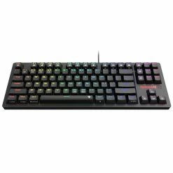 Redragon K598P-KBS RGB TKL Wireless Mechanical Keyboard Bluetooth/2.4Ghz/Wired Tri-Mode Blue Switch For Win/Mac - Black