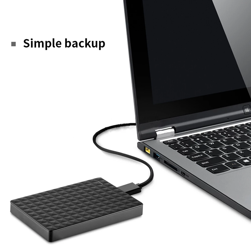 Seagate STEA500400 1TB Portable Expansion External Mobile Hard Drive 2.5 Inch USB 3.0 Interface 120MB/s - Black - Image 6