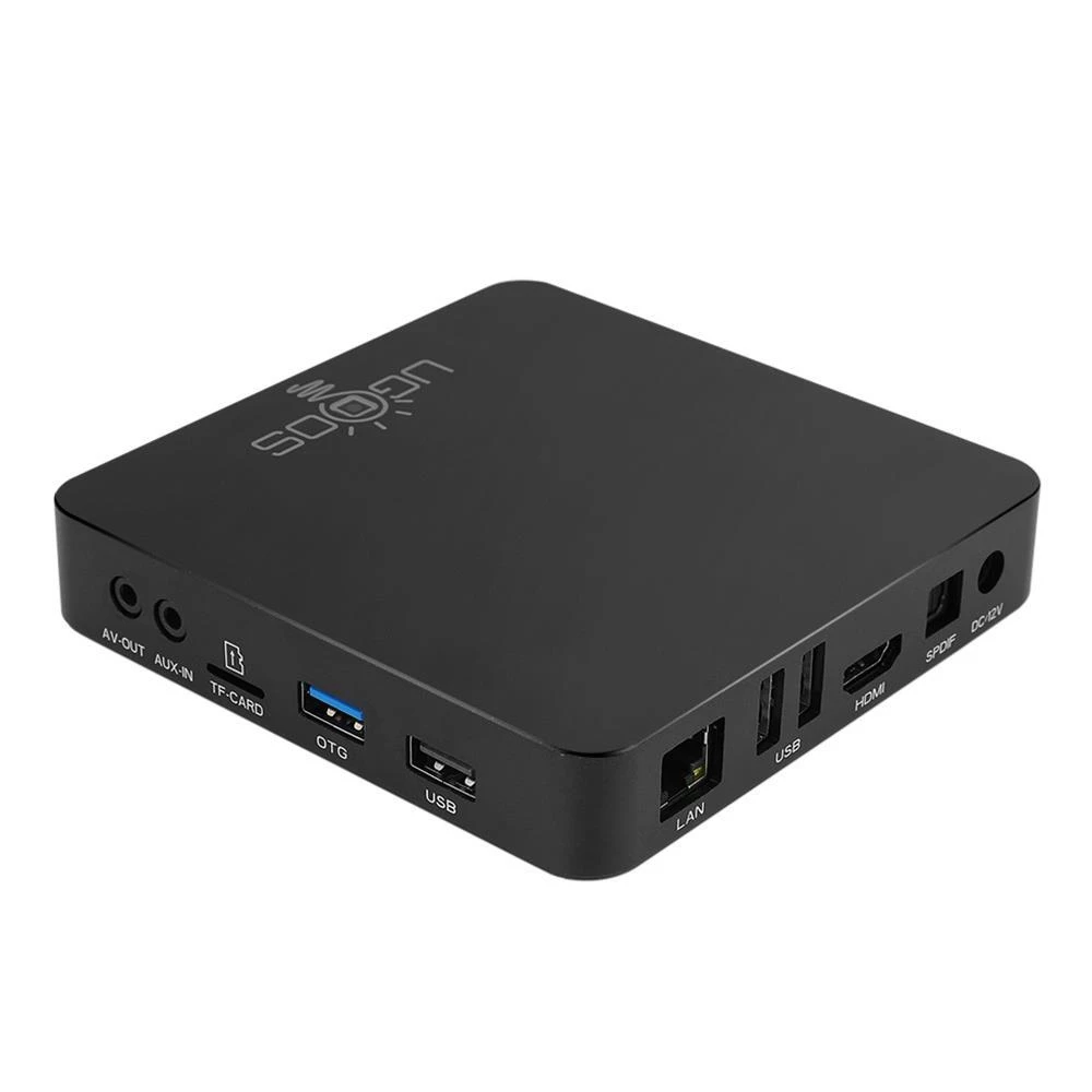 UGOOS AM6 Amlogic S922X Android 9.0 TV BOX 2G/16G 2.4G+5G WIFI 1000M LAN Bluetooth 5.0 USB3.0 - Black - Image 5